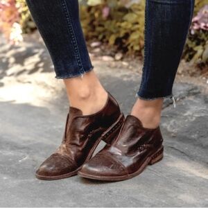 Bed Stu Rose Cobbler Series Cap Toe Loafer Size 8